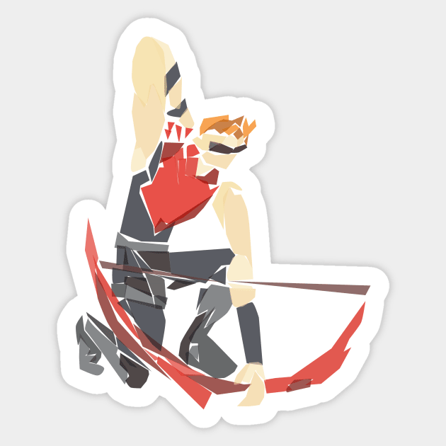 Red Arrow Sticker by Newtegan